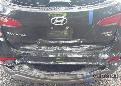 2017 Hyundai Santa Fe Sport 2.4L from USA, damaged, VIN 5XYZTDLB7HG442069
